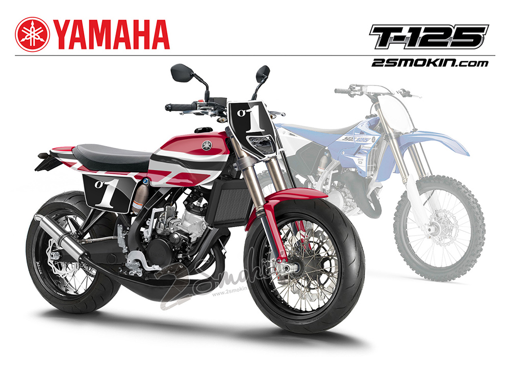 Yamaha T125 Concept Mock Up
