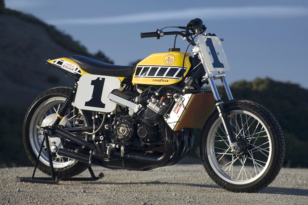 Kenny's TZ750 Dirt Tracker