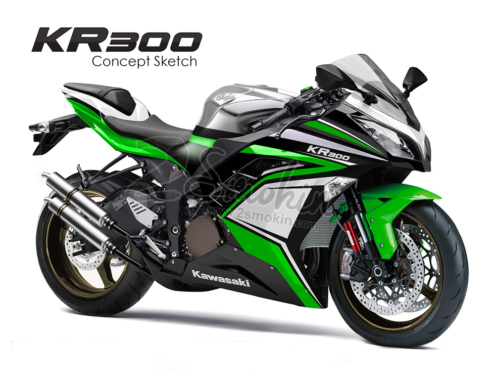 Kawasaki KR300 Injected Concept